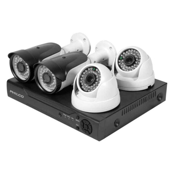 Kit DVR14 Cámaras PHILCO